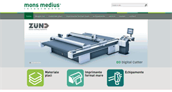 Desktop Screenshot of monsmedius.ro